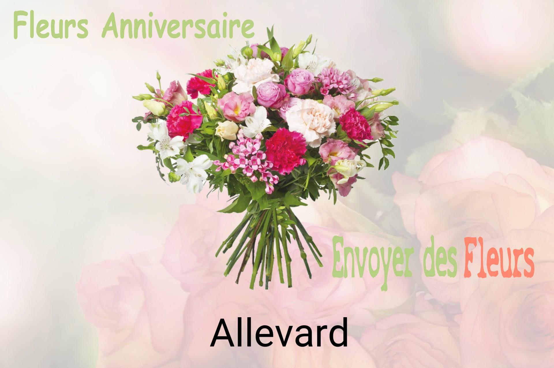 Bouquet de fleurs d’anniversaire livré à Allevard