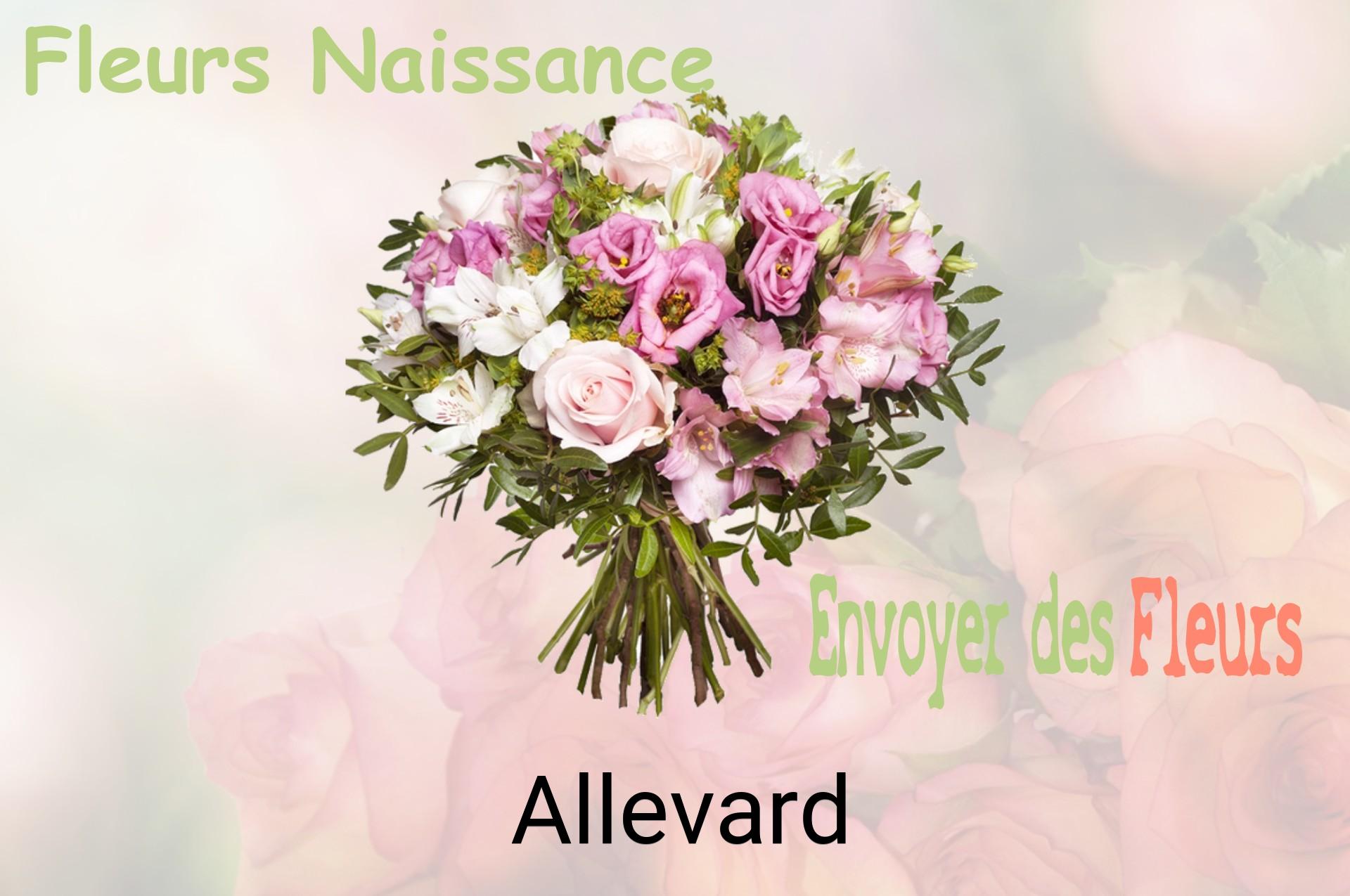 Bouquet de fleurs de naissance livré à Allevard